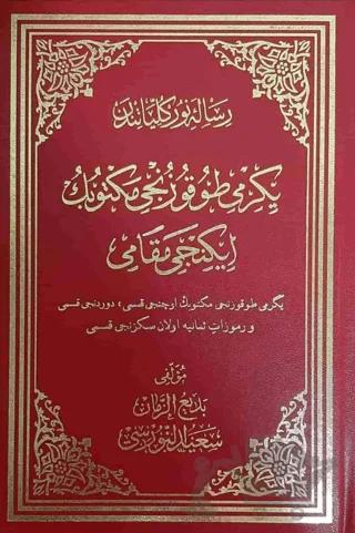 Rumuzat-ı Semaniye Osmanlıca Büyük Boy – Bediüzzaman Said Nursi – Envar Neşriyat kitap kapağı