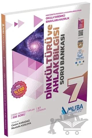 7. Sınıf Din Kültürü ve Ahlak Bilgisi Soru Bankası – Mustafa Kızılova, Cesim Karadağ – Muba Yayınları kitap kapağı