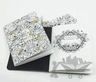 Esrarengiz Bahçe Üçlü Mini Defter