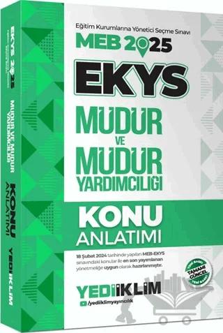 2025 MEB EKYS Müdür ve Müdür Yardımcılığı Konu Anlatımı