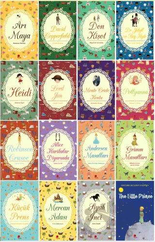 Çocuk Klasikleri 16 Kitap Set (8 Yaş Ve Üzeri)