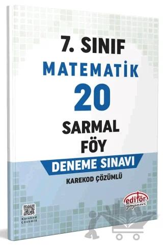 7. Sınıf Matematik 20 Sarmal Föy Deneme Sınavı – Kolektif – Editör Yayınevi kitap kapağı