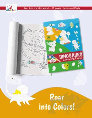 Dinosaurs Colouring Book!