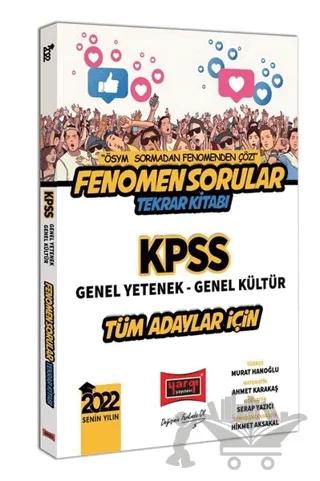 2022 KPSS GY GK Tüm Adaylar için Fenomen Sorular Tekrar Kitabı