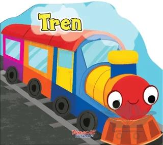 Tren - Şekilli Kitap – Kolektif – Yumurcak Yayınları kitap kapağı