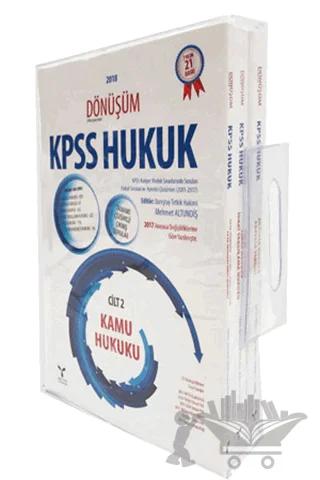 2018 KPSS Dönüşüm Cilt 2 Kamu Hukuku - Modüler Set 3 Kitap