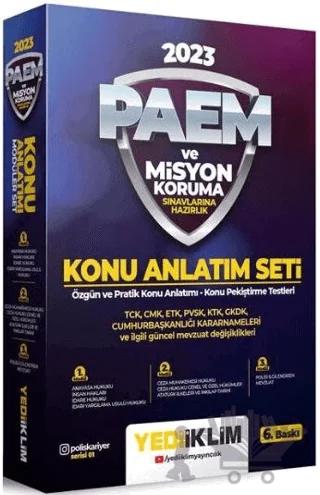 Yediiklim 2023 PAEM ve Misyon Koruma Konu Anlatımlı Modüler Set