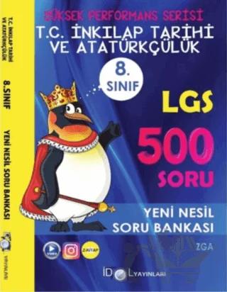 8. Sınıf LGS T.C. İnkılap Tarihi ve Atatürkçülük Soru Bankası – Kolektif – İdol Yayınları kitap kapağı