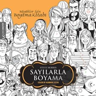 Büyükler İçin Boyama Kitabı - Sayılarla Boyama