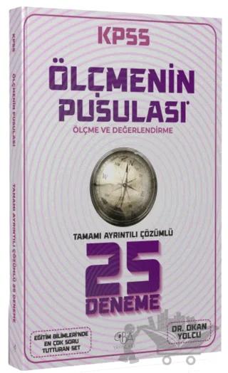 KPSS Eğitim Bilimleri Ölçme ve Değerlendirme 25 Deneme Çözümlü
