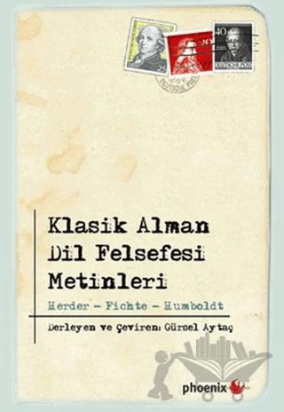 Klasik Alman Dil Felsefesi Metinleri