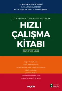 Uzlaştırmacı Sınavına Hazırlık Hızlı Çalışma Kitabı 800 Soru ve Cevapla