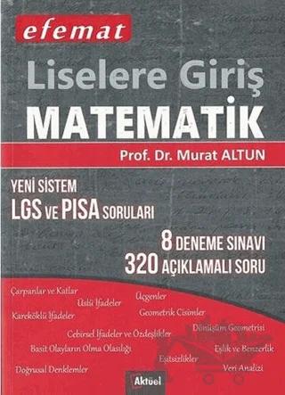 Efemat Liselere Giriş Matematik