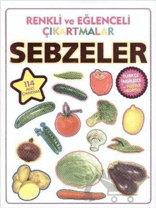 Renkli ve Eğlenceli Çıkartmalar - Sebzeler (Vegetables)