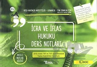 İcra ve İflas Hukuku Ders Notları