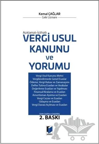 Vergi Usul Kanunu ve Yorumu
