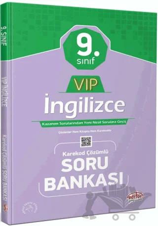 9. Sınıf VIP İngilizce Soru Bankası – Kolektif – Editör Yayınevi kitap kapağı