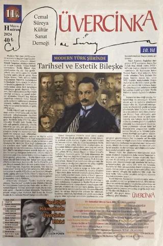Üvercinka Dergisi Sayı: 115 -116 Mayıs - Haziran 2024 – Üvercinka Dergisi kitap kapağı