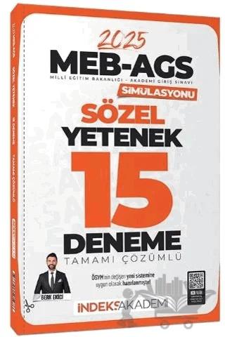 2025 MEB-AGS Simülasyonu Sözel Yetenek 15 Deneme Çözümlü