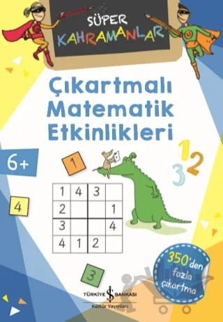 Çıkartmalı Matematik Etkinlikleri - Süper Kahramanlar