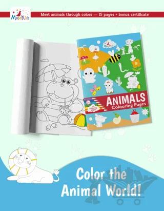 Animals Colouring Book!