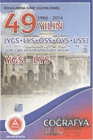 Konularına Göre Düzenlenmiş 50 Yılın YGS LYS Coğrafya Soruları ve Ayrıntılı Çözümleri