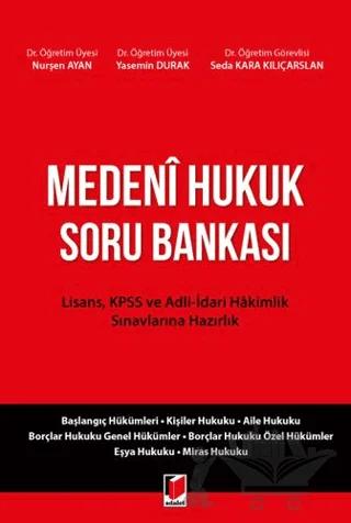 Medeni Hukuk Soru Bankası