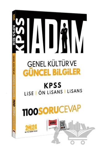 2024 KPSS Adam Genel Kültür Güncel Bilgiler 1100 Soru-Cevap (Lise - Ön Lisans - Lisans)