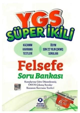 YGS Süper İkili Felsefe Soru Bankası