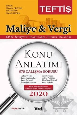 Maliye ve Vergi Hukuku Konu Anlatımı