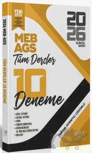 2026 MEB- AGS Tüm Dersler 10 Deneme