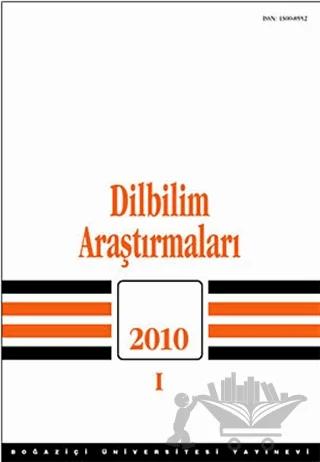 Dilbilim Araştırmaları 2010 / 1