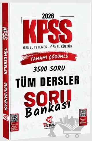2026 KPSS Tüm Dersler Soru Bankası