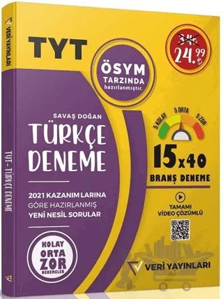 TYT Türkçe 15x40 Branş Denemeleri
