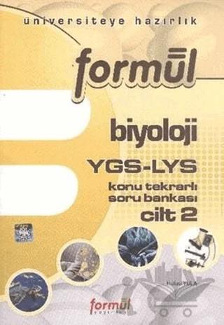 Formül YGS-LYS Biyoloji Konu Tekrarlı Soru Bankası Cilt: 2