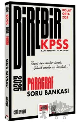 2025 KPSS Birebir Serisi Kolay-Orta-Zor Paragraf Soru Bankası
