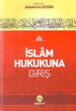 İslam Hukukuna Giriş