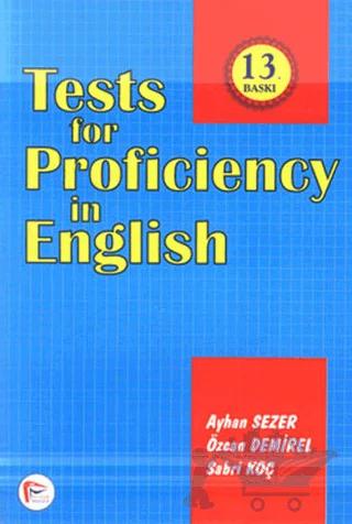 Tests For Proficiency In English