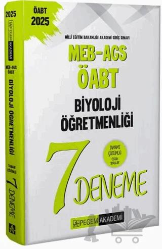 2025 MEB-AGS-ÖABT Biyoloji Öğretmenliği Tamamı Çözümlü 7 Deneme