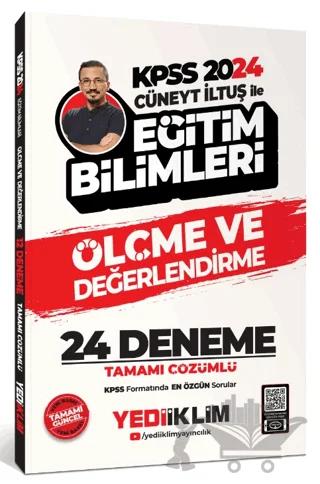 2024 KPSS Cüneyt İltuş ile Eğitim Bilimleri Ölçme ve Değerlendirme Tamamı Çözümlü 24 Deneme