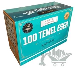 100 Temel Eser (40 Kitap Takım) – Kolektif – Karatay Yayınları kitap kapağı