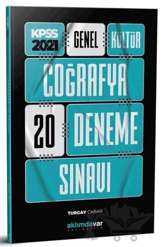 2021 KPSS Genel Kültür Coğrafya 20 Deneme Sınavı