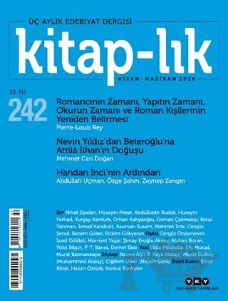 Kitap-lık Dergisi Sayı: 242 Nisan - Haziran 2026