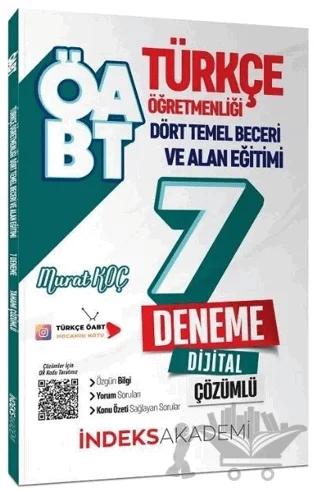 İndeks Akademi ÖABT Türkçe Dört Temel Beceri ve Alan Eğitimi 7 Deneme PDF Çözümlü