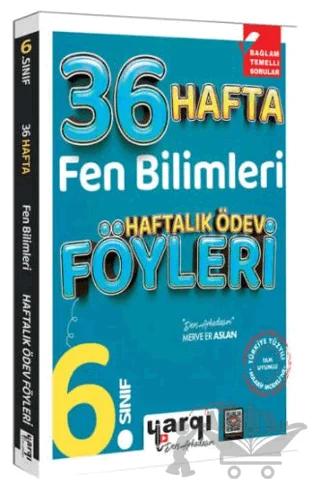 6. Sınıf Fen Bilimleri 36 Haftalık Ödev Föyleri – Kolektif – Yargı Ders Arkadaşım kitap kapağı