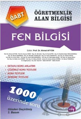 Öğretmenlik Alan Bilgisi Fen Bilgisi ÖABT