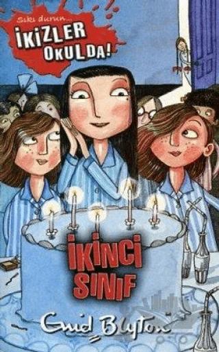 İkizler Okulda 4: İkinci Sınıf – Enid Blyton – Doğan Egmont Yayıncılık kitap kapağı