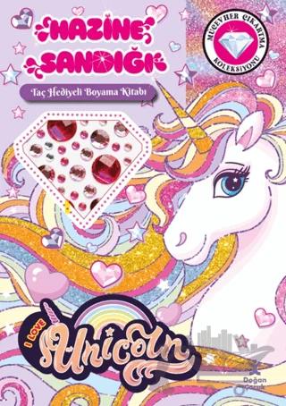 Unicorn - Hazine Sandığı (Taç Hediyeli Boyama Kitabı)