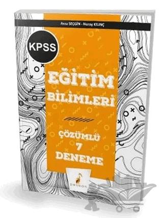 2019 KPSS Eğitim Bilimleri Çözümlü 7 Deneme Sınavı