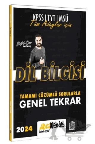 2024 Tüm Adaylar İçin Dil Bilgisi Tamamı Çözümlü Sorularla Genel Tekrar